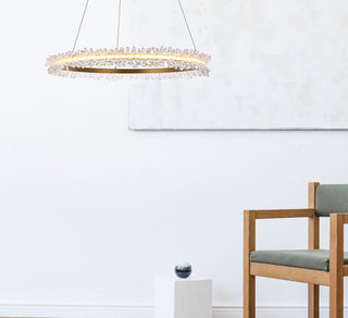 Laurel LED Pendant in Gold