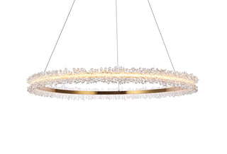 Laurel LED Pendant in Gold