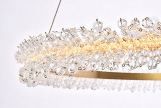 Laurel LED Pendant in Gold
