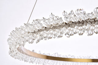 Laurel LED Pendant in Gold