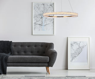 Laurel LED Pendant in Gold