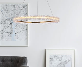 Laurel LED Pendant in Gold
