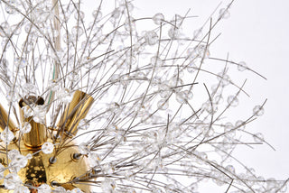 Solace Nine Light Pendant in Gold