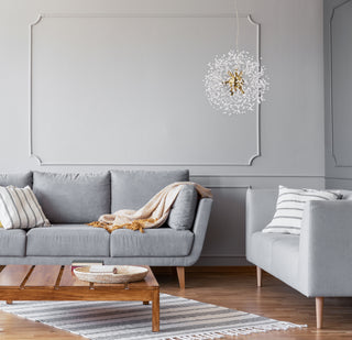 Solace Nine Light Pendant in Gold