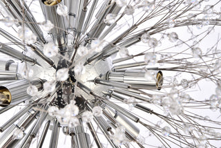 Solace 12 Light Pendant in Chrome