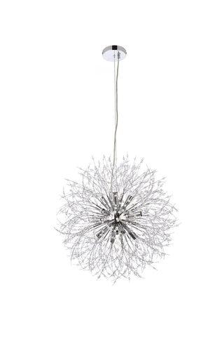 Solace 12 Light Pendant in Chrome