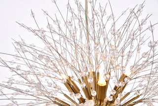 Solace 12 Light Pendant in Gold