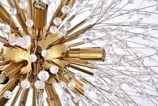 Solace 12 Light Pendant in Gold