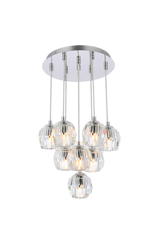 Eren LED Pendant in Chrome