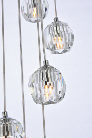 Eren LED Pendant in Chrome