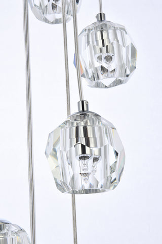 Eren LED Pendant in Chrome