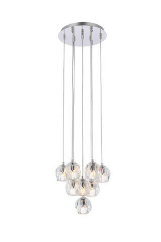 Eren LED Pendant in Chrome