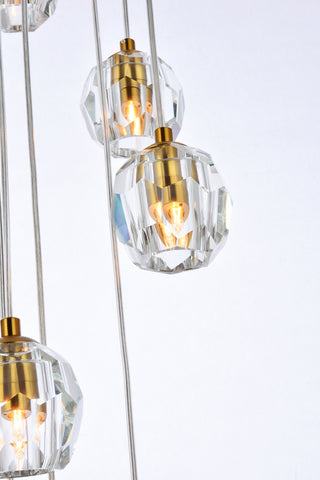 Eren LED Pendant in Gold
