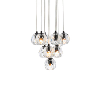 Eren LED Pendant in Black