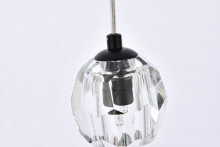 Eren LED Pendant in Black