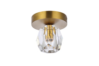 Eren LED Flush Mount in Gold