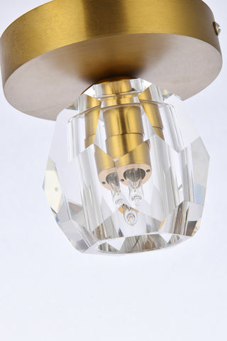 Eren LED Flush Mount in Gold
