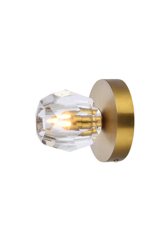 Eren LED Flush Mount in Gold