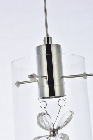 Hana LED Pendant in Chrome