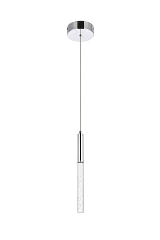 Ruelle LED Pendant in Chrome