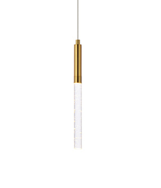 Ruelle LED Pendant in Gold