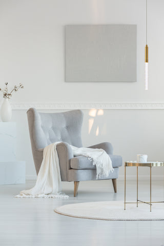 Ruelle LED Pendant in Gold