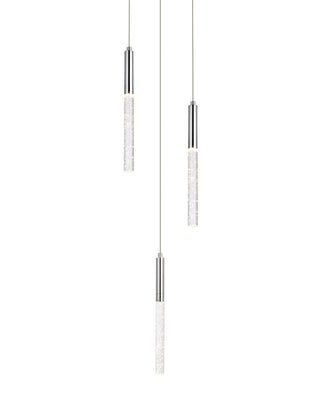 Ruelle LED Pendant in Chrome