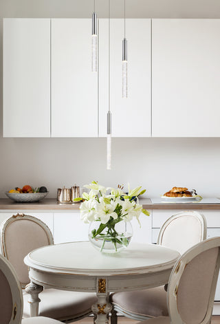Ruelle LED Pendant in Chrome