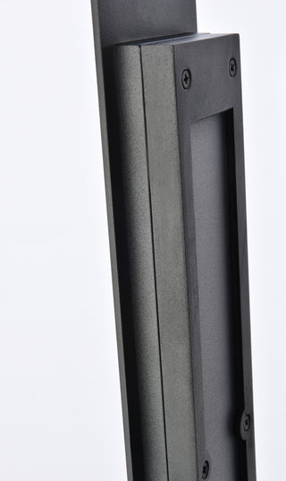 Raine LED Outdoor Wall Lamp in black