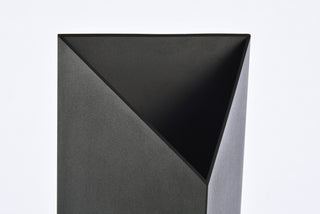 Raine LED Outdoor Wall Lamp in black