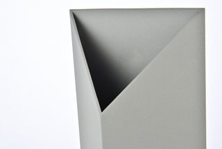Raine LED Outdoor Wall Lamp in Silver
