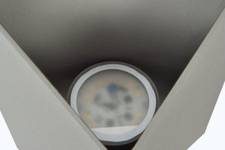 Raine LED Outdoor Wall Lamp in Silver