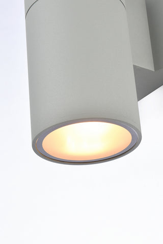 Raine Outdoor Wall Mount in Silver
