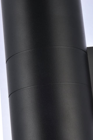 Raine Outdoor Wall Mount in black