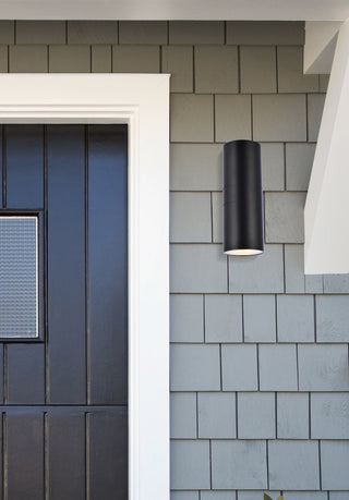 Raine Outdoor Wall Mount in black