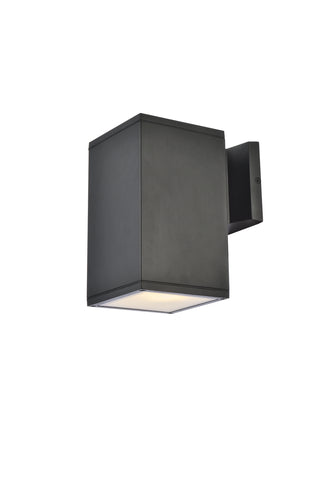 Raine Outdoor Wall Mount in black