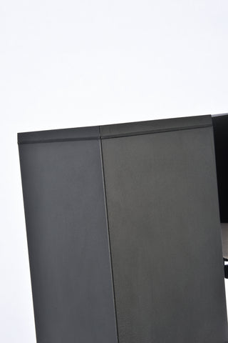 Raine Outdoor Wall Mount in black