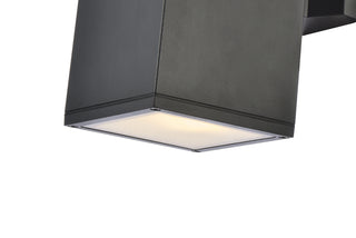 Raine Outdoor Wall Mount in black