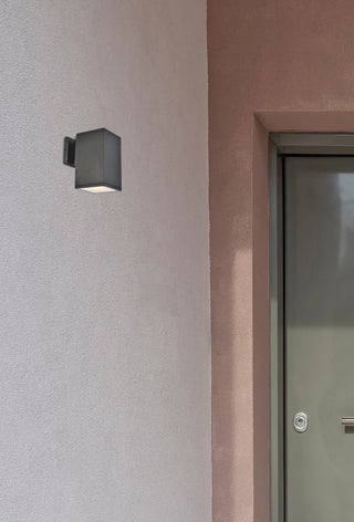 Raine Outdoor Wall Mount in black