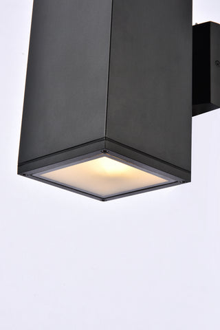 Raine Outdoor Wall Mount in black
