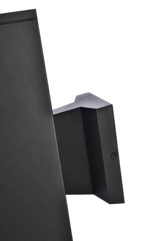 Raine Outdoor Wall Mount in black