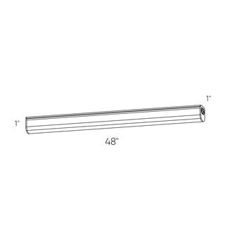 Power-Led Linear LED Multi Cct Linear in Aluminum