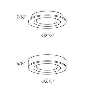 Eco-Puck Puck Light in White