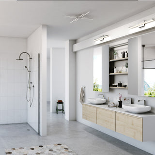 Lyra LED Vanity in Chrome