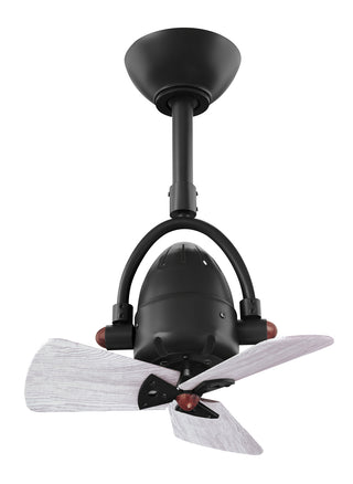 Diane 16" Ceiling Fan in Matte Black