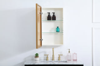 Wyn Medicine Cabinet in Brass