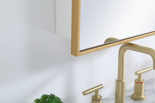Wyn Medicine Cabinet in Brass