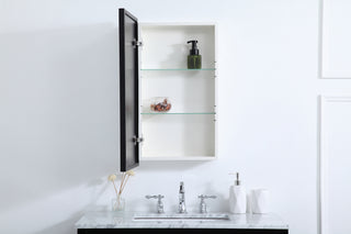 Wyn Medicine Cabinet in Black