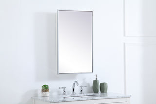 Wyn Medicine Cabinet in Silver