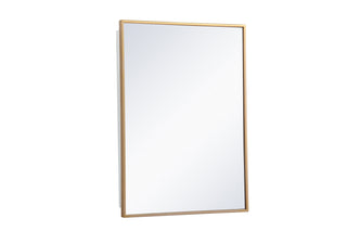 Wyn Medicine Cabinet in Brass